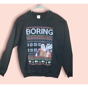 BORING Christmas Podcast Crewneck
